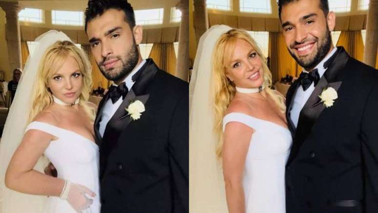 Britney Spears e Sam Ashgari se casaram no início do mês de junho.