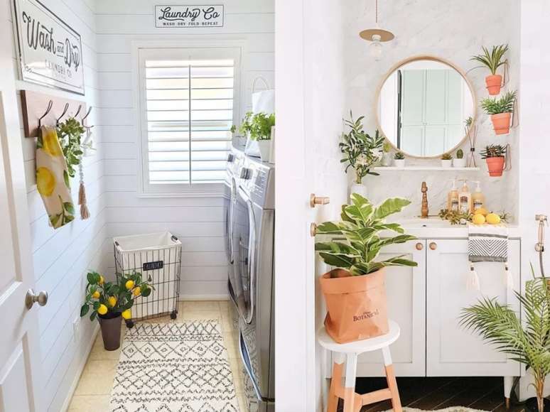 Desfrute de frutas frescas cultivando seu pr&oacute;prio limoeiro. A &aacute;rvore pode n&atilde;o funcionar em todos os c&ocirc;modos &ndash; ela precisar&aacute; de muita luz solar direta. Mas oferece uma maneira emocionante de enfeitar um espa&ccedil;o cheio de janelas. / Enquanto lim&otilde;es em sua cozinha podem parecer &oacute;bvios, no banheiro v&atilde;o surpreender. Portanto, coloque a fruta em lugares inusitados.