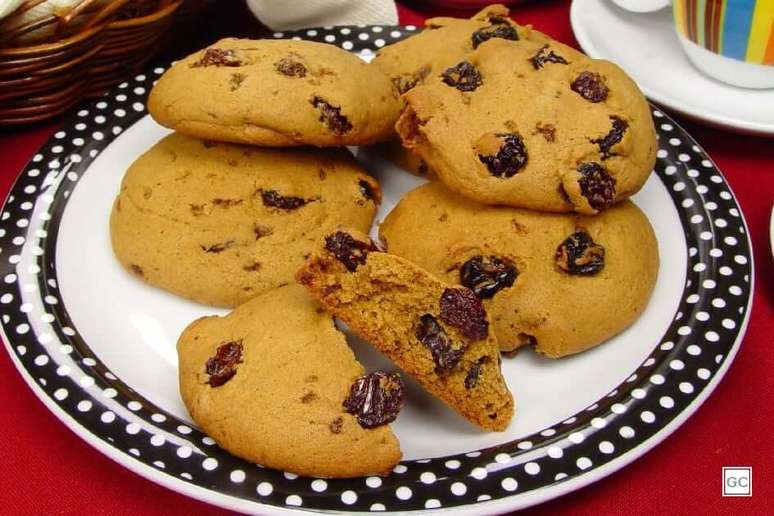 Cookie de uvas passas &ndash; Foto: Guia da Cozinha