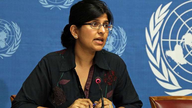 Ravina Shamdasani é porta-voz de Direitos Humanos da ONU