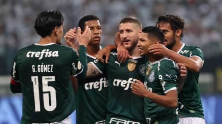Já foram sete vitórias com placar dilatado neste primeiro semestre (Foto: Cesar Greco / Palmeiras)