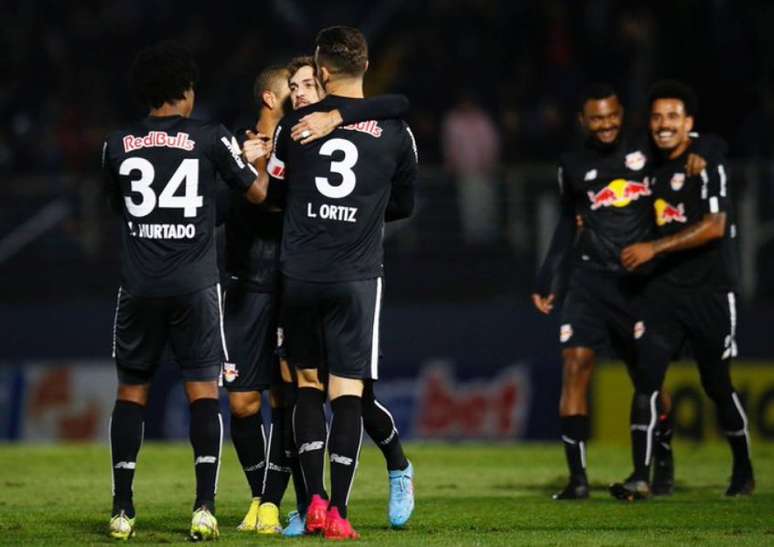 Bragantino fez ótimo primeiro tempo contra o Coritiba (Foto: Ari Ferreira/RB Bragantino)