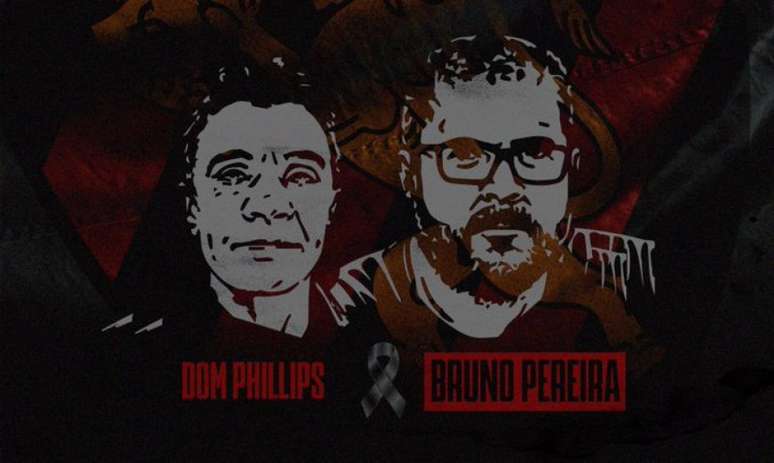 Dom Phillips e Bruno Pereira foram assassinados na Amazônia (Foto: Divulgação/Sport)