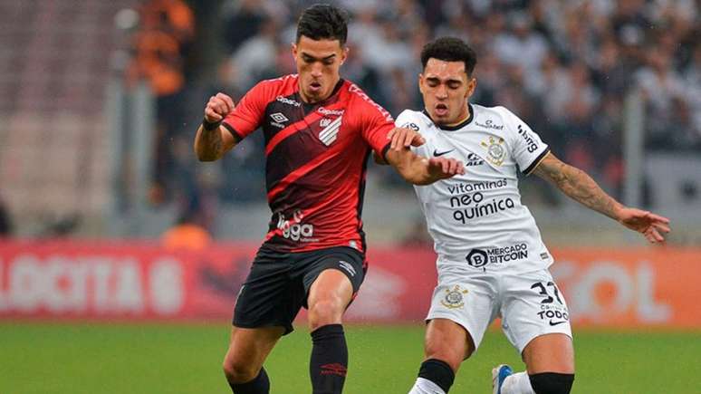 Timão chegou a sentir o gosto da vitória, mas cedeu empate ao CAP no fim (Foto: José Tramontin/athletico.com.br)