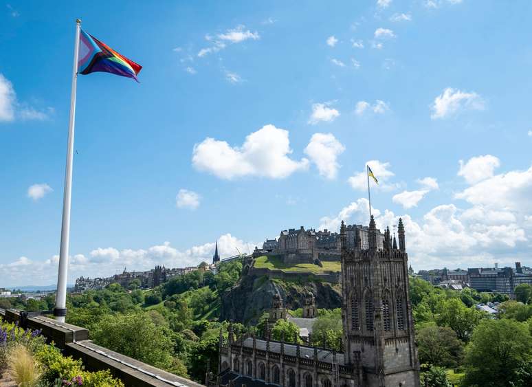 O 820 tem uma das melhores vistas de Edimburgo.