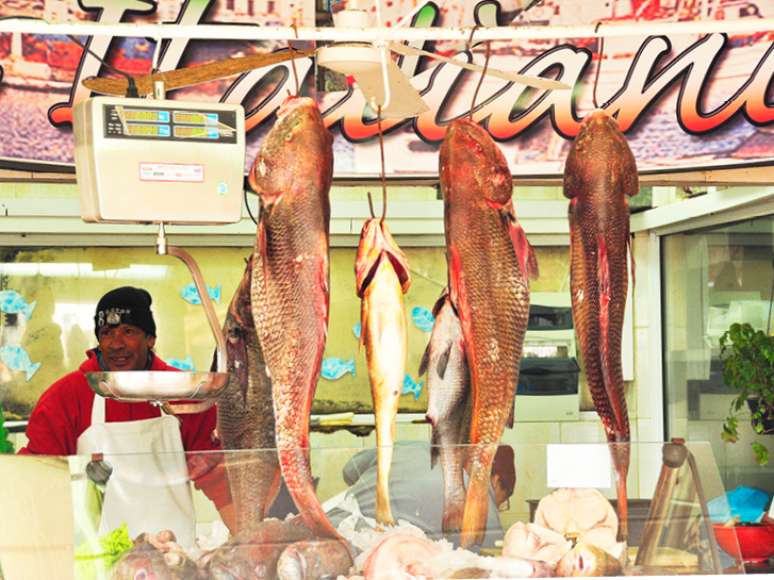 Marisqueria El Italiano no Puertito del Buceo. A melhor contribui&ccedil;&atilde;o de Gerardo para a nossa viagem. Fofo.