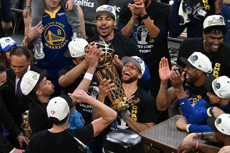 Golden State Warriors comemora mais um título na NBA