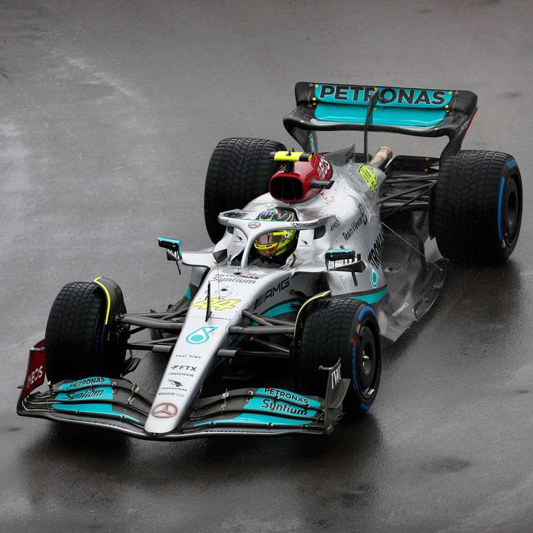Lewis Hamilton na classificação para o GP do Canadá