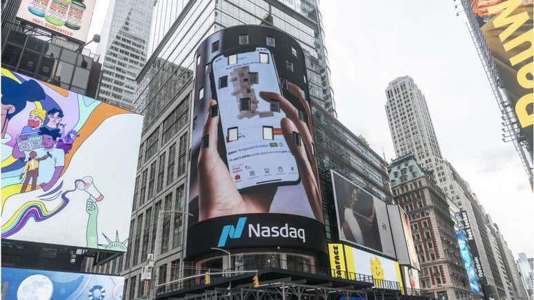 O índice Nasdaq, que reflete as oscilações das ações de empresas de tecnologia, caiu quase 23% entre janeiro e maio de 2022