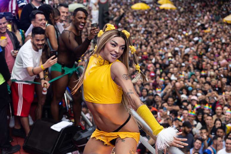 A cantora Pabllo Vittar se firmou como grande atração da Parada LGBT+ de São Paulo