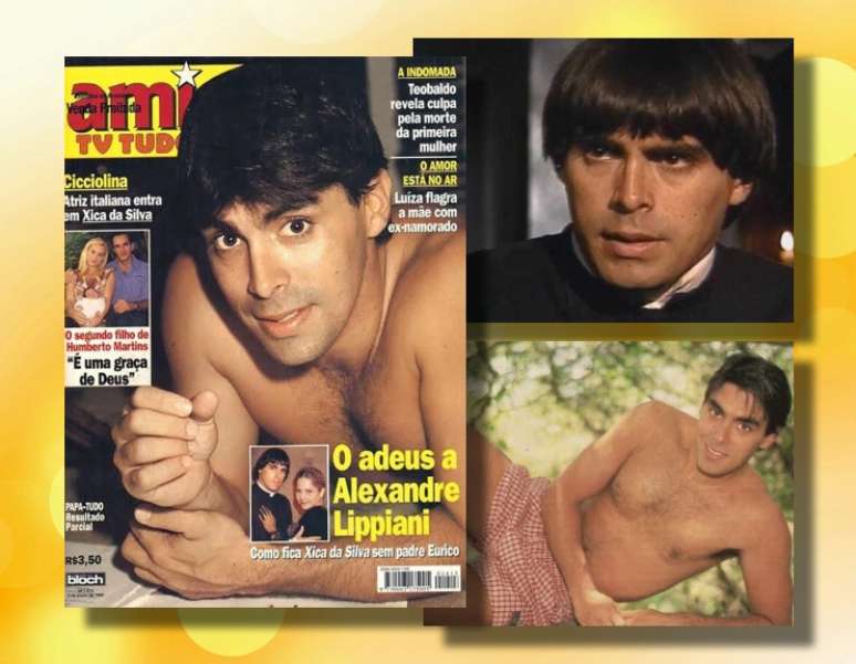 Revista ‘Amiga’ destacou morte do ator considerado galã