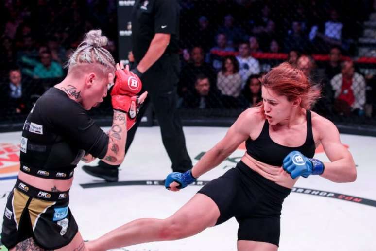 Ilara Joanne vai em busca da vitória para encerrar a sequência negativa no Bellator (Foto: divulgação Bellator)