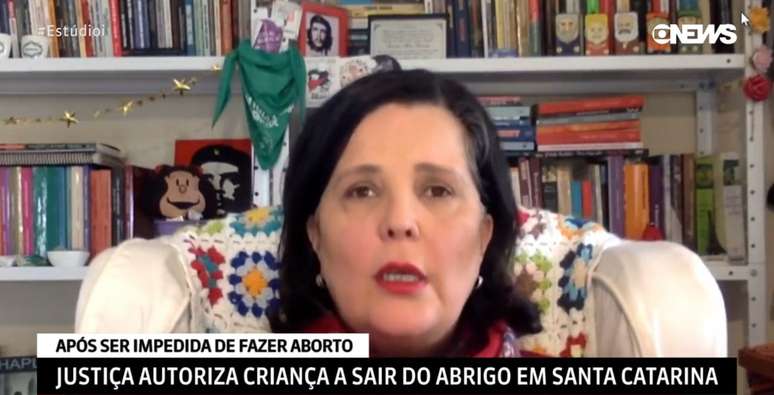 Daniela Felix, representa a família da menina de 11 anos, vítima de estupro, impedida de abortar 