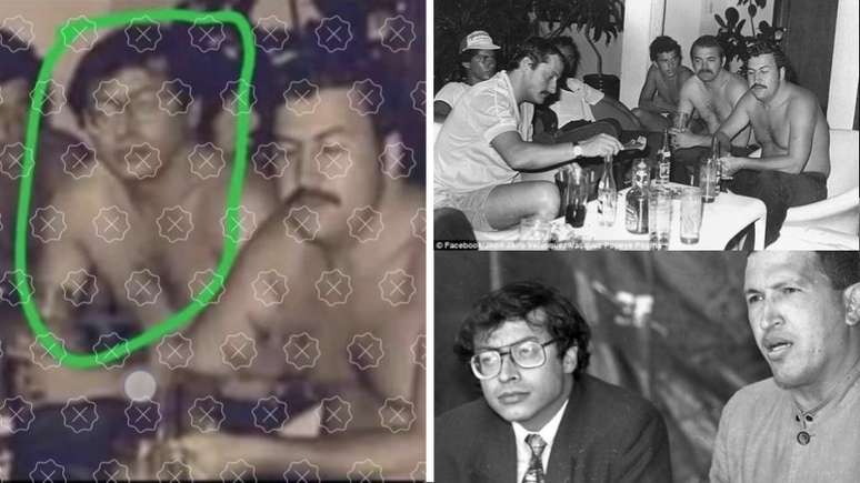 Compara&ccedil;&atilde;o entre montagem e fotos originais atesta edi&ccedil;&atilde;o