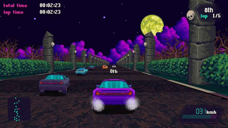 Slipstream é uma mistura de Outrun, Sonic e Initial D