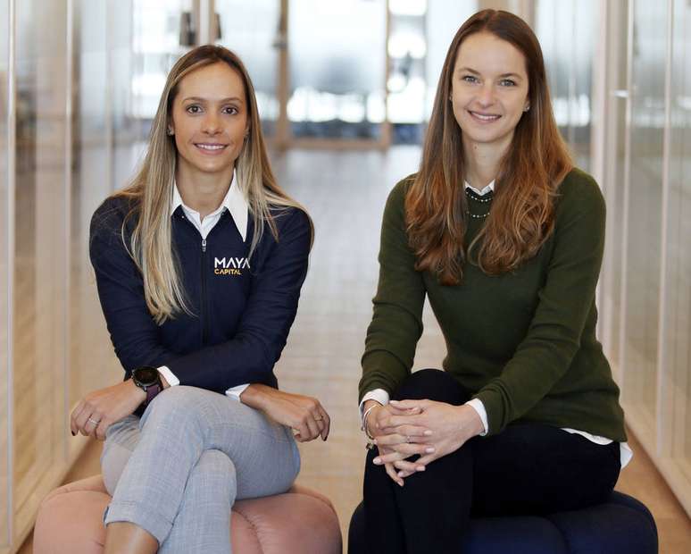 Monica Saggioro (esq.) e Lara Lemann são as fundadoras do fundo de investimento brasileiro Maya Capital