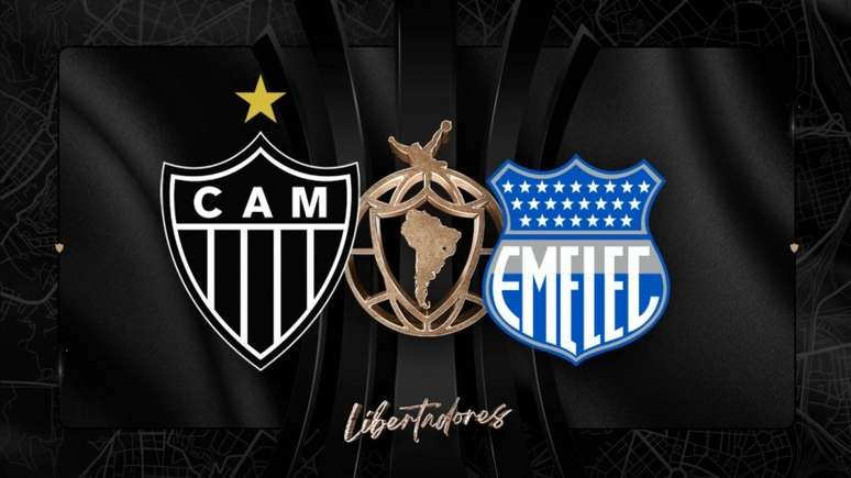 Times se enfrentarão pelas oitavas de final da Copa Libertadores - Divulgação/Atlético-MG