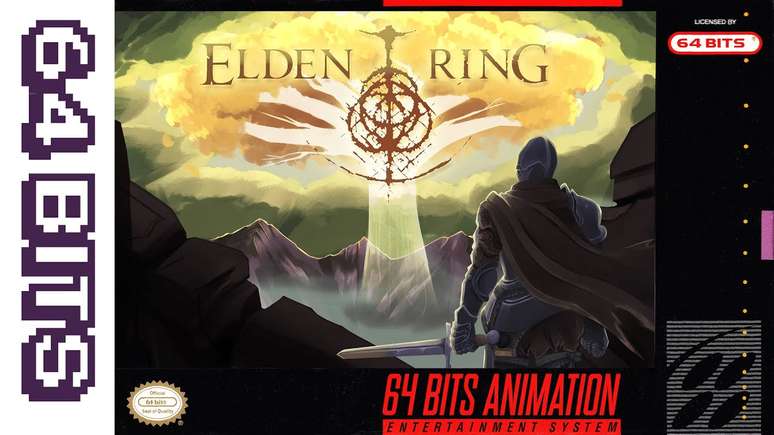64 Bits imaginou como seria Elden Ring no Super Nintendo