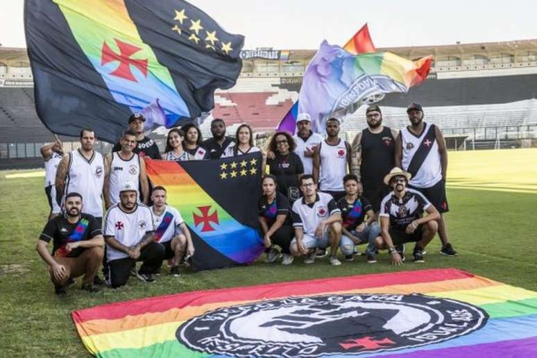 Torcidas do Vasco assinam Manifesto e Código de Conduta no mês do orgulho LGBTQIAP+ (Daniel RAMALHO/CRVG)