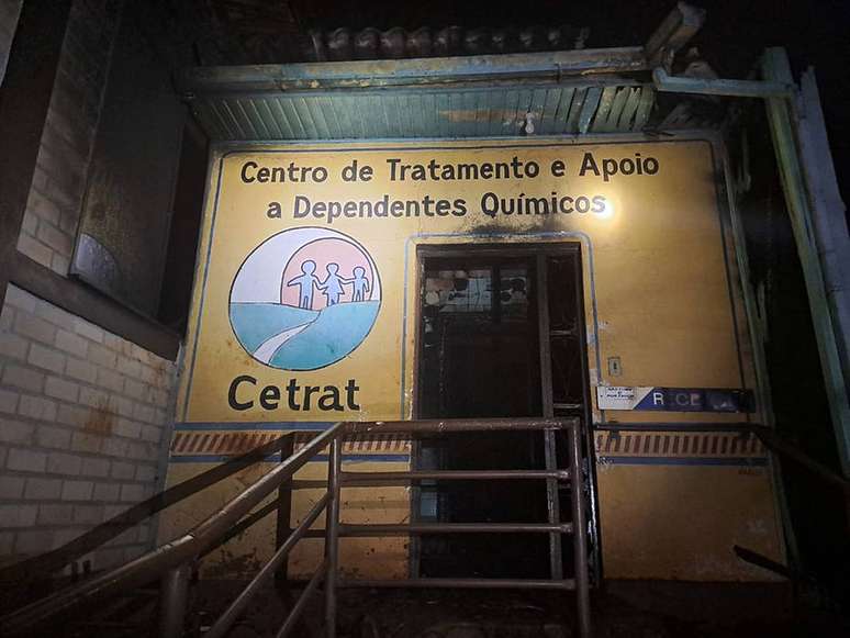 Fachada do Centro de Tratamento e Apoio a Dependentes Químicos (Cetrat), em Carazinho.