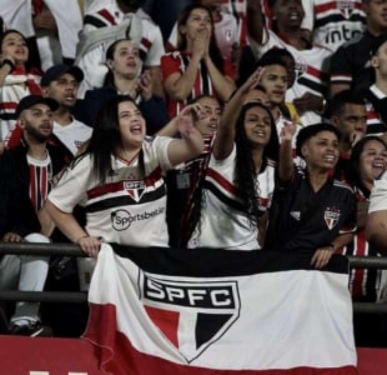 Torcida Tricolor fez sua parte no Morumbi (Foto: Divulgação/São Paulo)