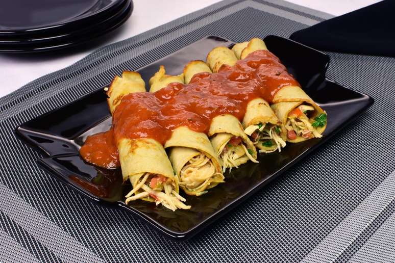 Panqueca com massa de batata-doce &ndash; Foto: Reprodu&ccedil;&atilde;o