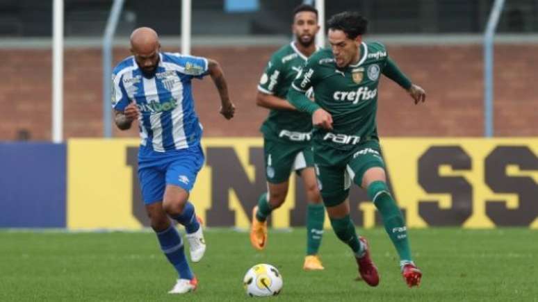 Avaí e Palmeiras empataram na Ressacada (Foto: Cesar Greco)