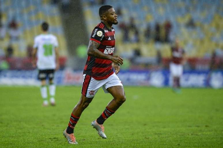Marinho fez o terceiro gol do Flamengo na partida contra o América-MG (Foto: Marcelo Cortes / Flamengo)