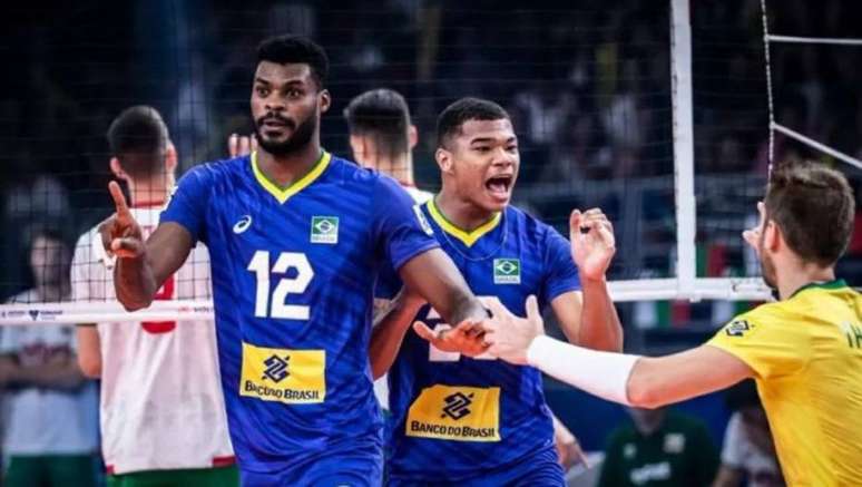 O Brasil venceu novamente na Liga das Nações de vôlei.