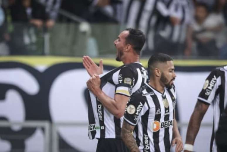 Rever marcou contra o Fortaleza no sábado (Foto: Pedro Souza / Atlético)