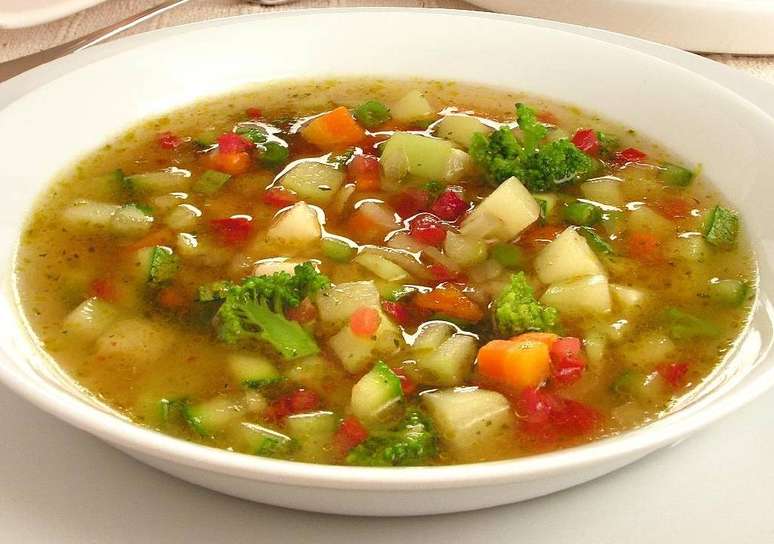 Sopa de legumes – Foto: Guia da Cozinha