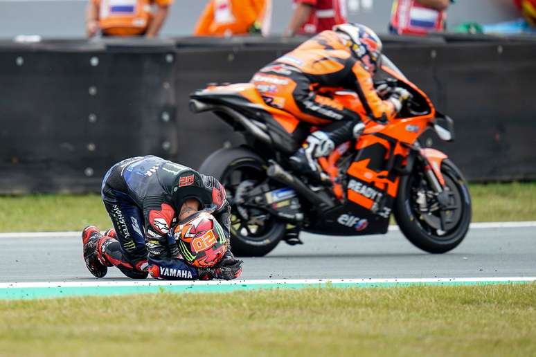 Segunda queda em Assen sacramentou o abandono de Fabio Quartararo 