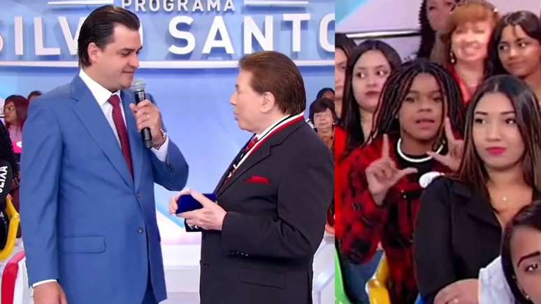 Situação aconteceu durante o programa do Silvio Santos