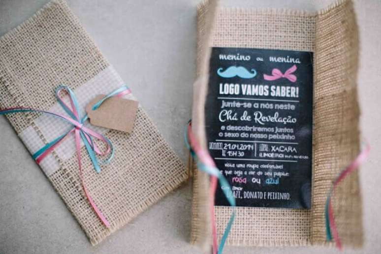 8- O convite ch&aacute; revela&ccedil;&atilde;o deve conter todas as informa&ccedil;&otilde;es sobre o dia, local e hor&aacute;rio do evento. Fonte: Johansson Correia L&aacute;pis de M&atilde;e