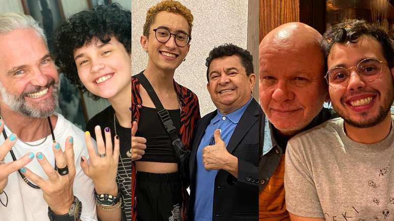 Confira os famosos com filhos LGBTQIAP+.