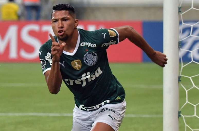 Rony tem 14 gols com a camisa do Palmeiras em 2022 (FOTO: NELSON ALMEIDA / AFP)