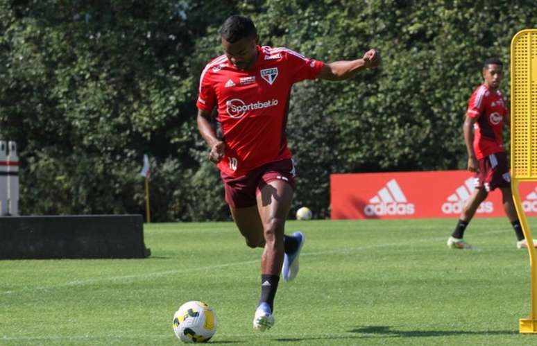 São Paulo voltou aos treinos após empate recente com o Juventude (Foto: Divulgação/ São Paulo FC)