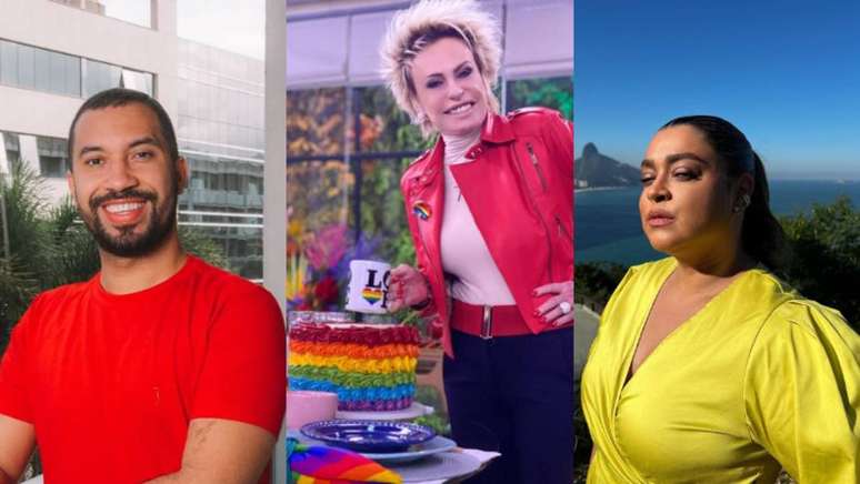 Gil do Vigor, Ana Maria Braga e Preta Gil fizeram publicações sobre o Dia Internacional do Orgulho LGBT.