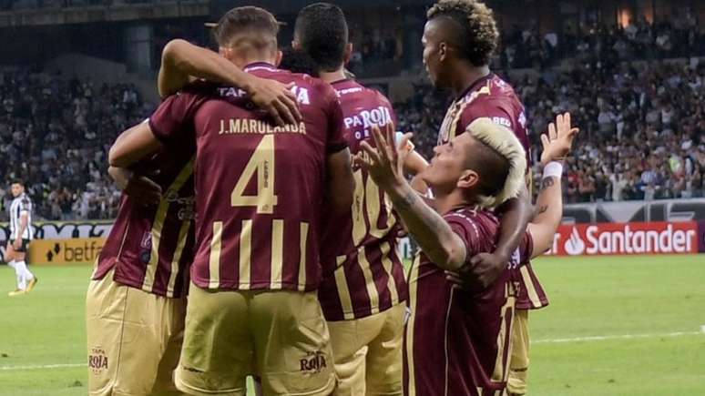 O Tolima derrotou o Atlético-MG no Mineirão (Foto: DOUGLAS MAGNO/AFP)