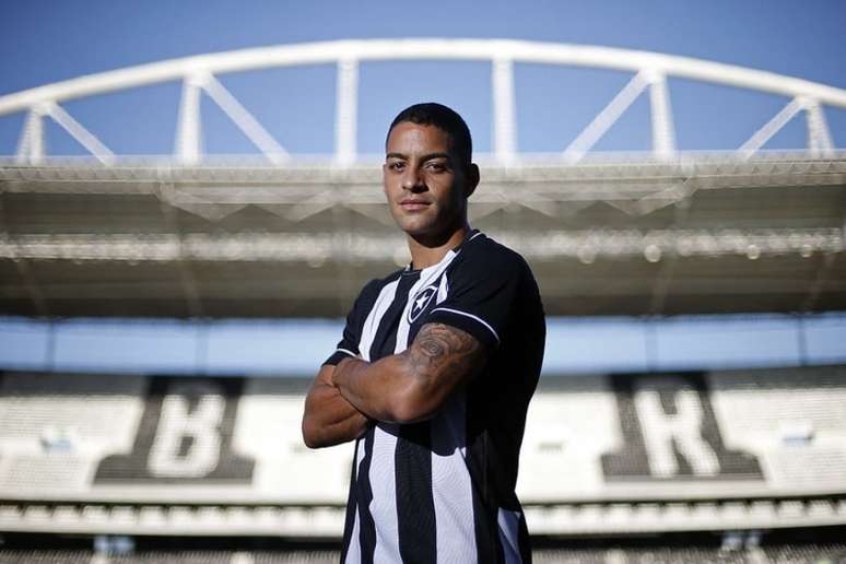 Felipe Ferreira estava treinando no time sub-23 do Botafogo (Foto: Vítor Silva/Botafogo)