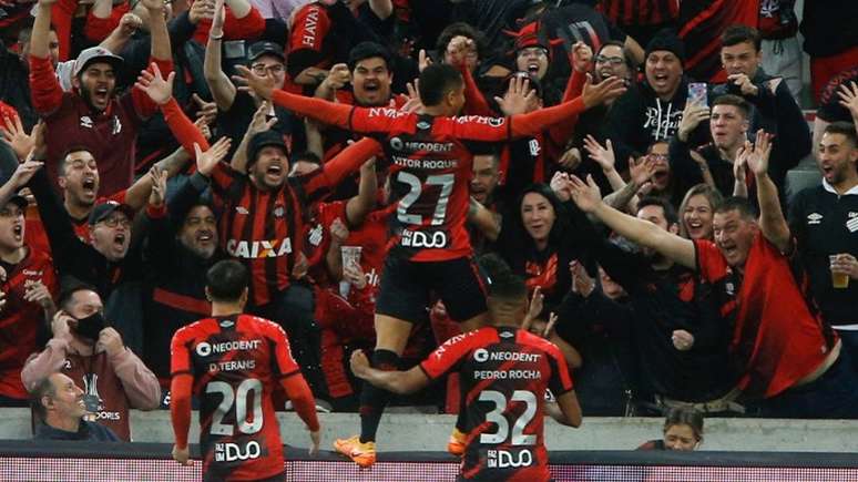 Athletico-PR derrotou o Libertad no jogo de ida pelas oitavas de final da CONMEBOL Libertadores (Foto: Albari Rosa / AFP)