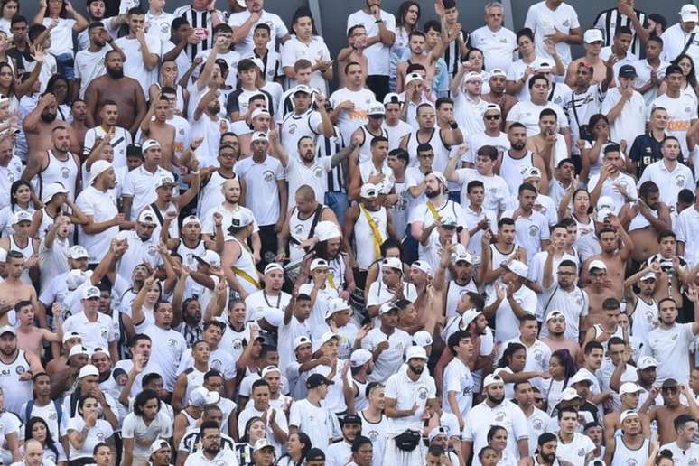 Força da Vila é um dos trunfos do Peixe no Brasileirão (Foto: Ivan Storti/Santos FC)