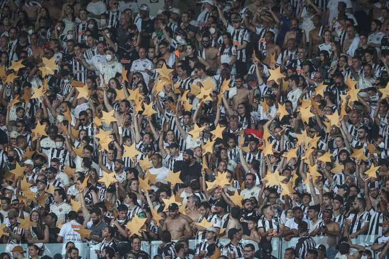 Torcida do Atlético-MG em partida no Estádio do Mineirão (Foto: Divulgação/Atlético-MG)