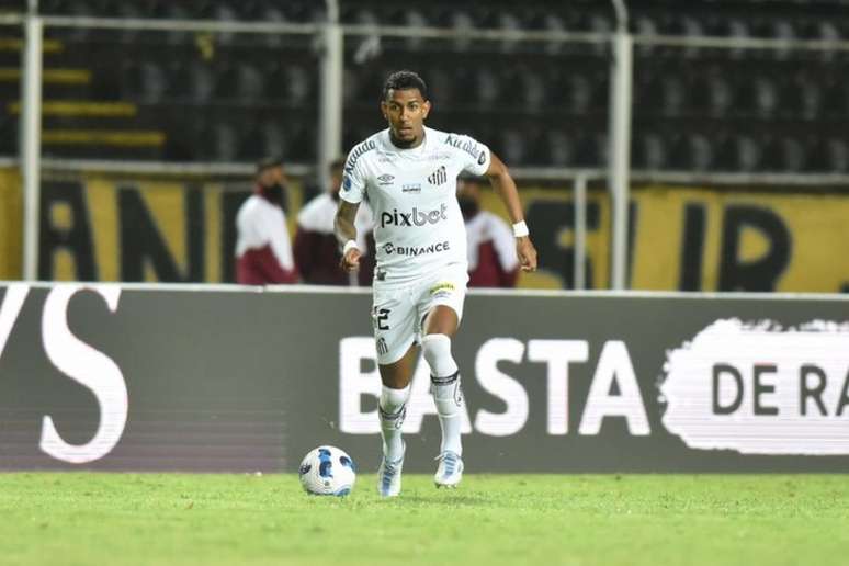 o jovem atacante Rwan mudou a cara do jogo no segundo tempo (Foto: Ivan Storti/Santos FC)