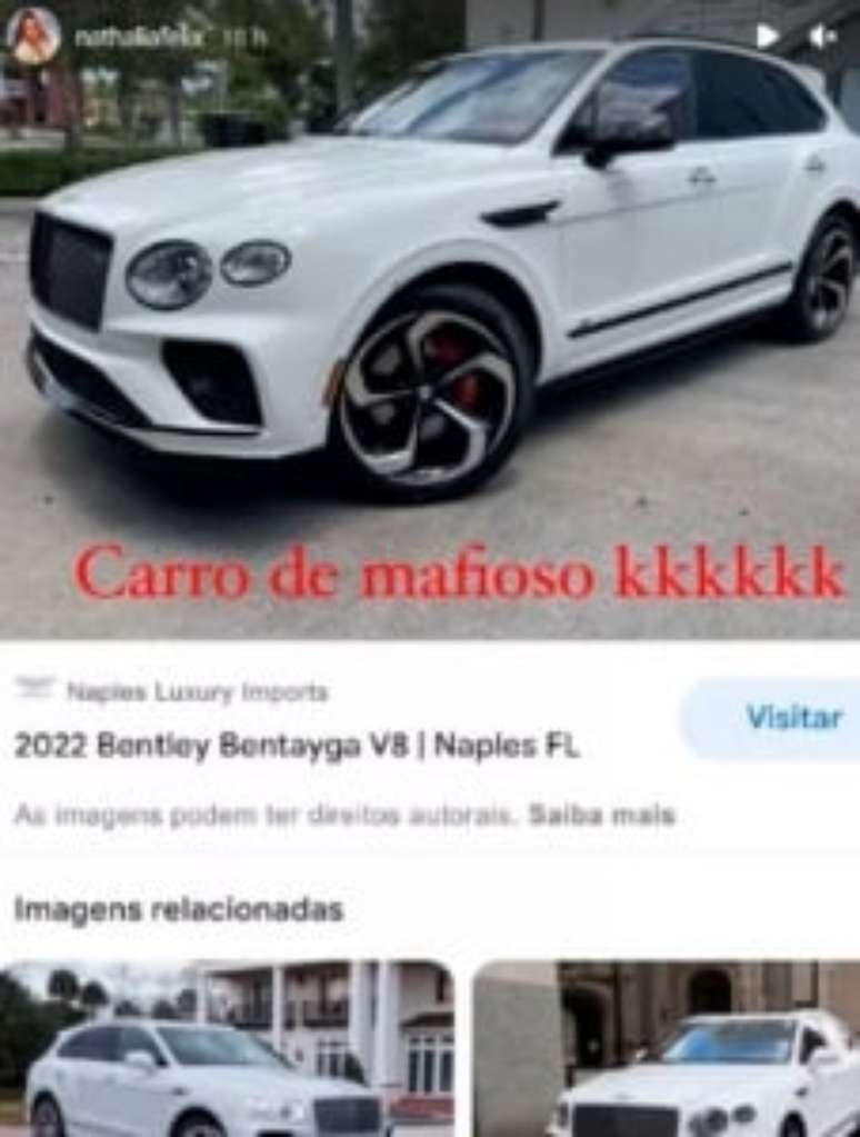 Publicação da esposa de Douglas Costa (Reprodução)