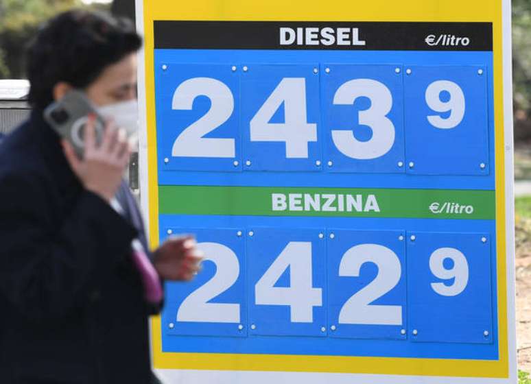 Preços de energia e combustíveis são o motor da inflação na Itália