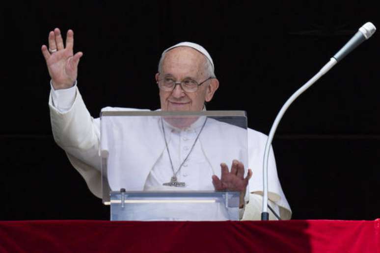Papa Francisco durante celebração no Vaticano