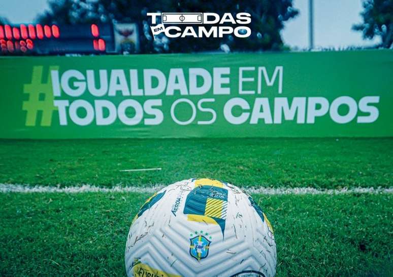 Projeto "Todas em Campo" visa promover o futebol feminino no Brasil (Foto: Divulgação)