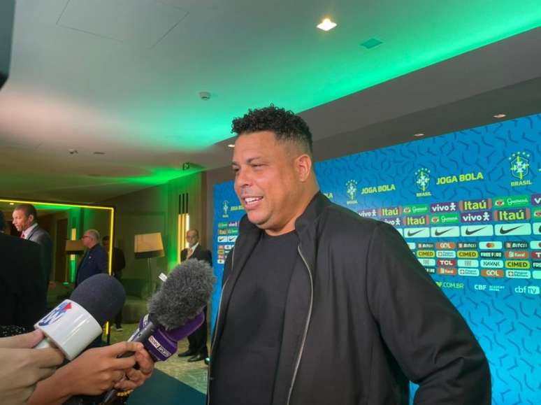 Ronaldo participou de evento de celebração dos 20 anos do penta (Foto: João Marcos Santana/LANCE!)