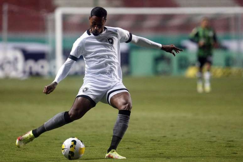 Diego Gonçalves, do Botafogo, sente novamente dores naposterior da coxa (Foto: Vítor Silva/Botafogo)